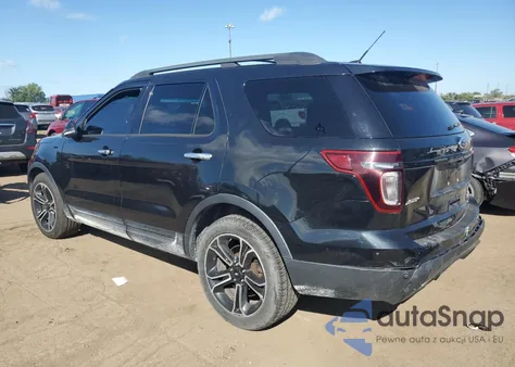 2014 Ford Explorer Sport из США, поврежденный, VIN 1FM5K8GT2EGB65962